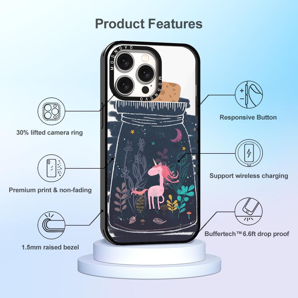 Fairy Unicorn Phone Case - iPhone 15 Pro Max Case - MOSNOVO