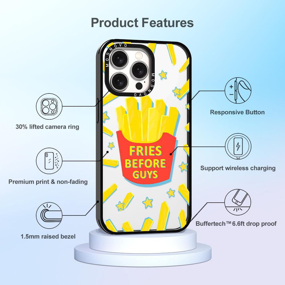 Fries Before Guys Phone Case - iPhone 15 Pro Max Case - MOSNOVO