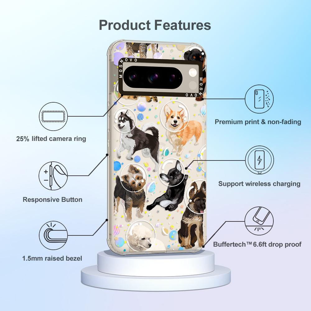 Space Dog Phone Case - Google Pixel 8 Pro Case