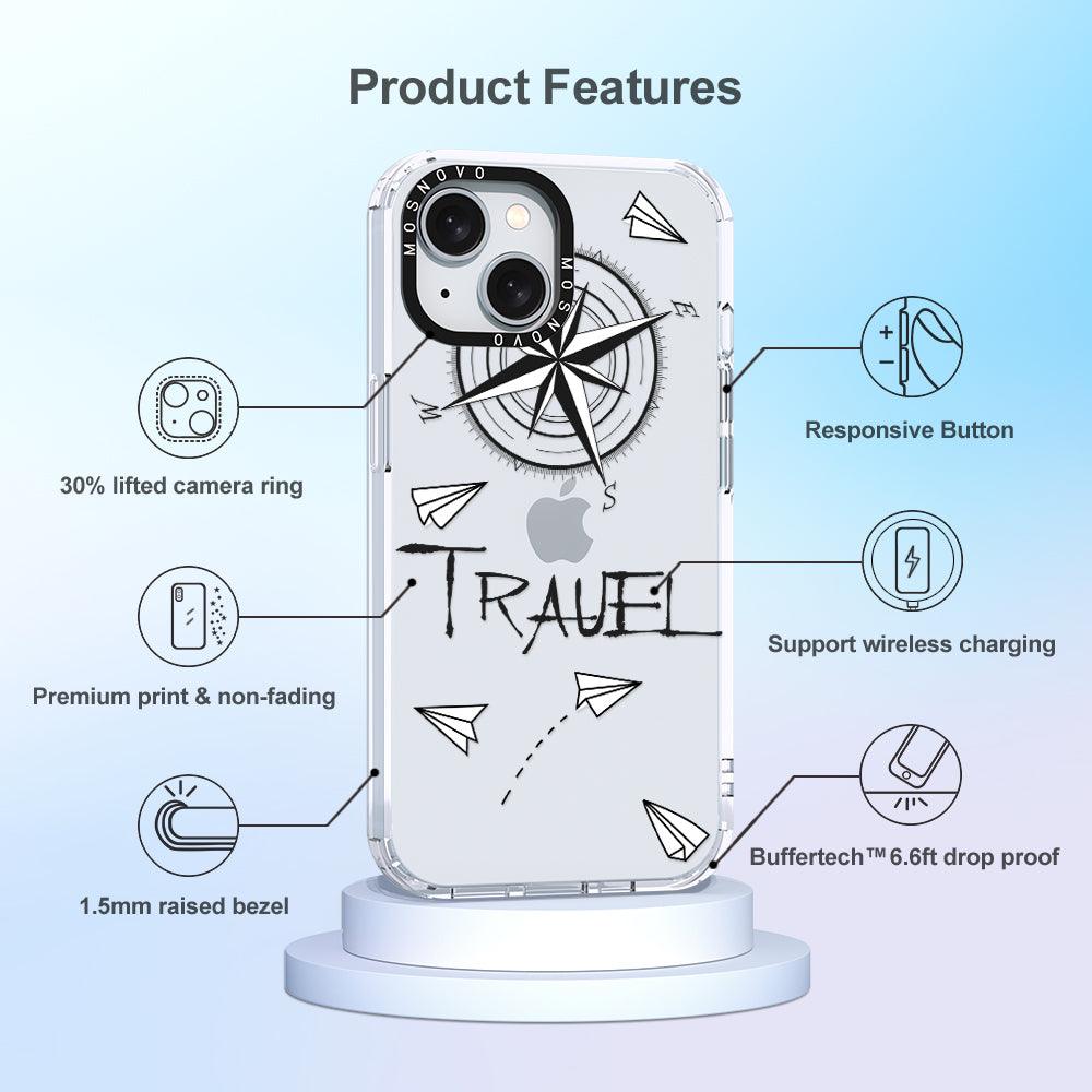 Traveller Phone Case - iPhone 15 Plus Case - MOSNOVO