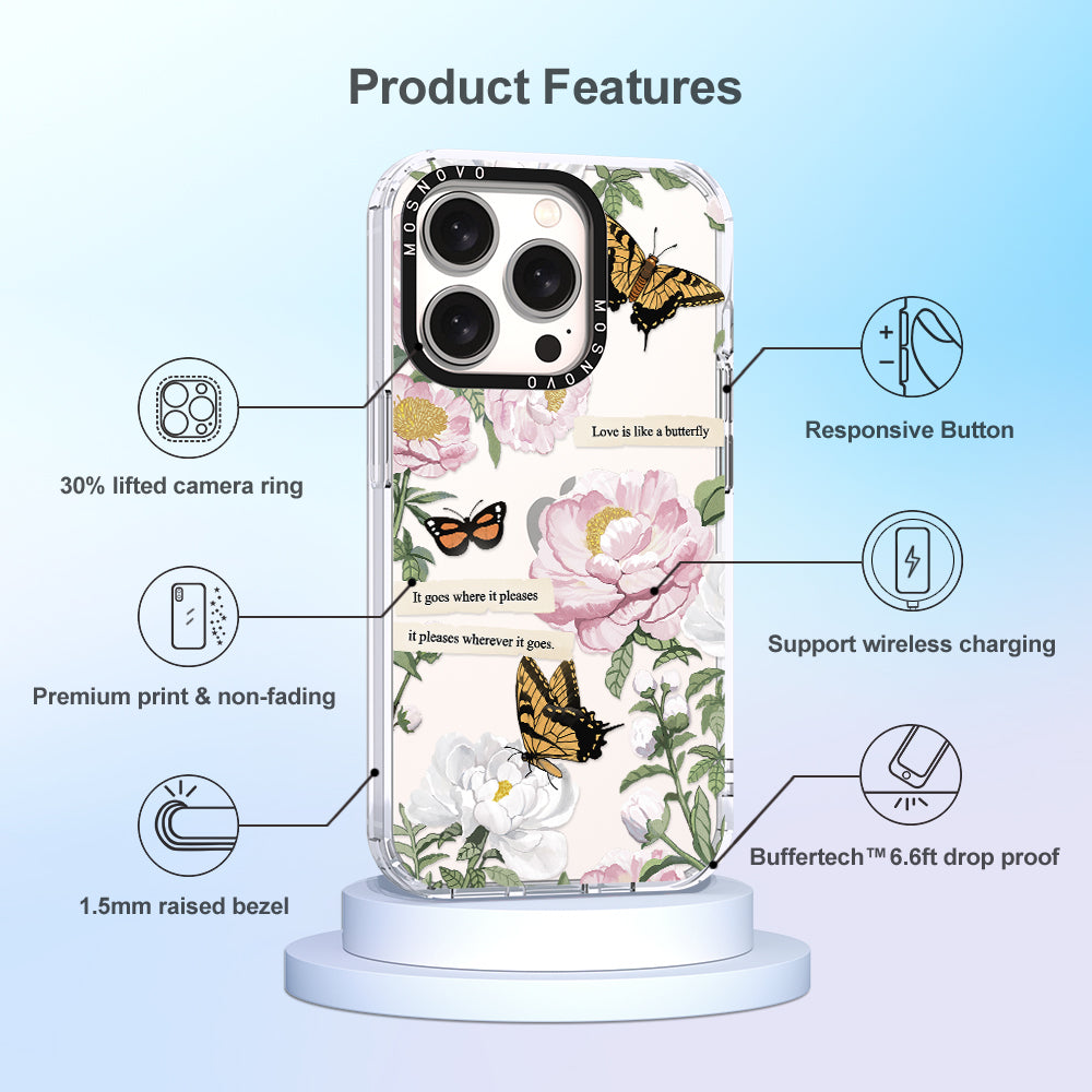 Bloom Phone Case - iPhone 15 Pro Case - MOSNOVO