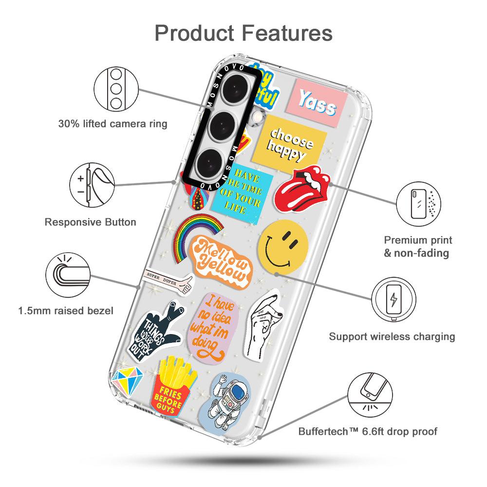 Pop Culture Phone Case - Samsung Galaxy S24 Case - MOSNOVO