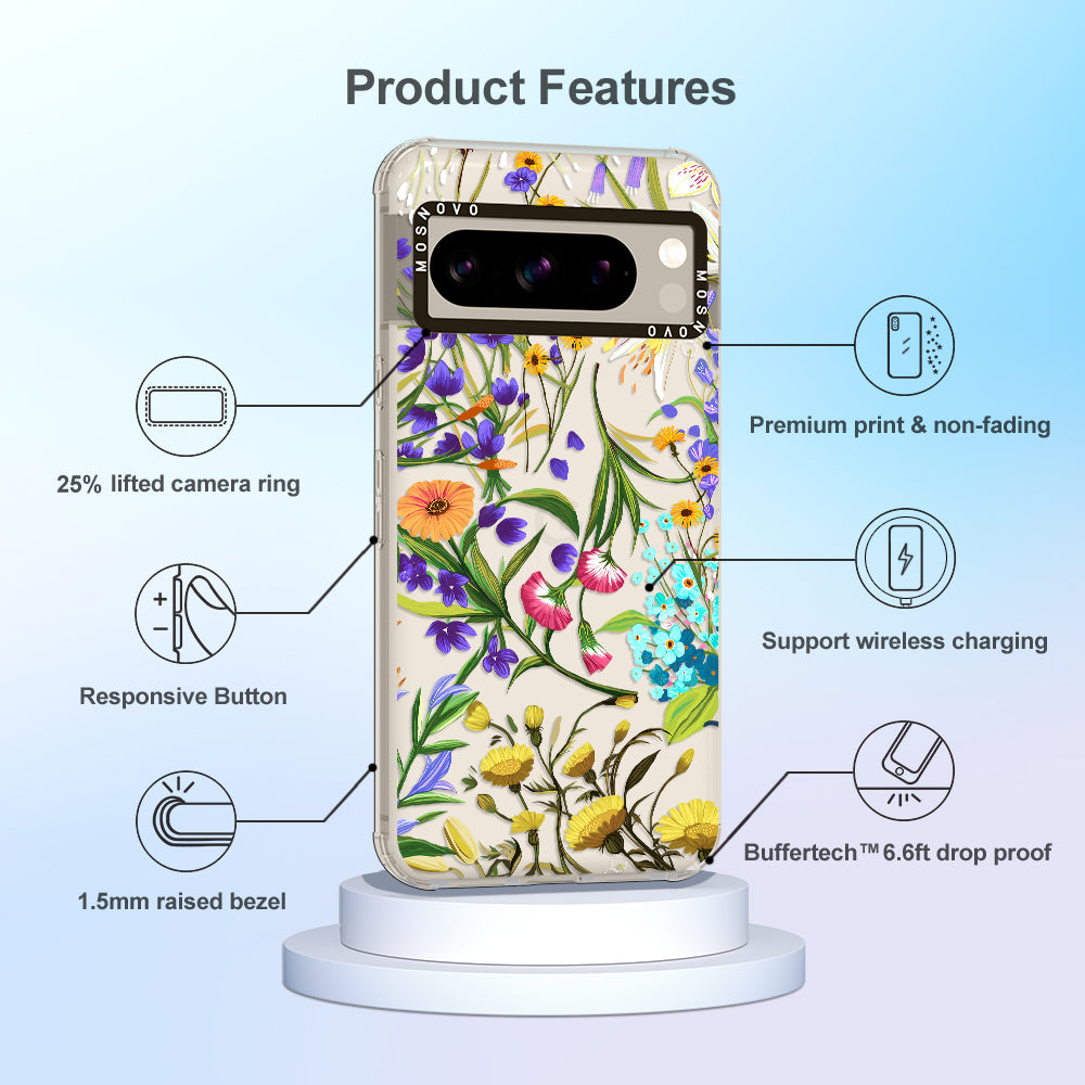 Summer Flower Holidays Phone Case - Google Pixel 8 Pro Case - MOSNOVO