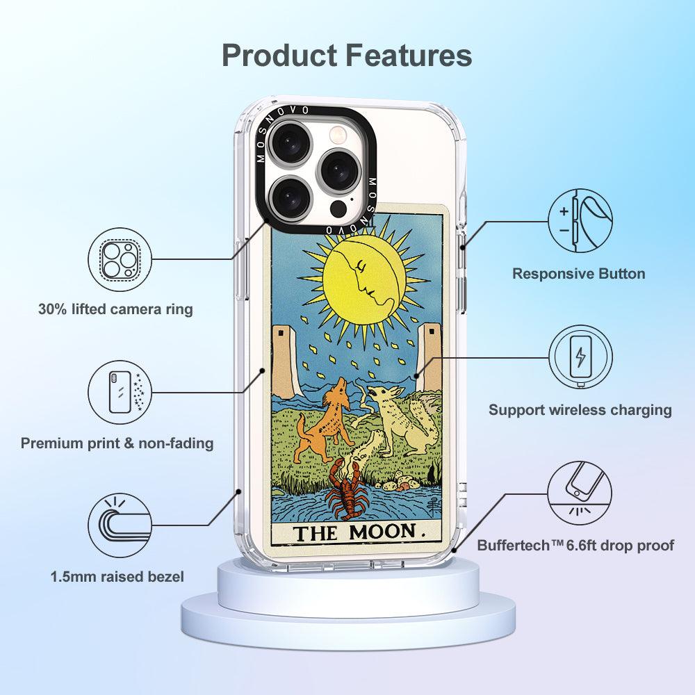 The Moon Phone Case - iPhone 15 Pro Max Case - MOSNOVO