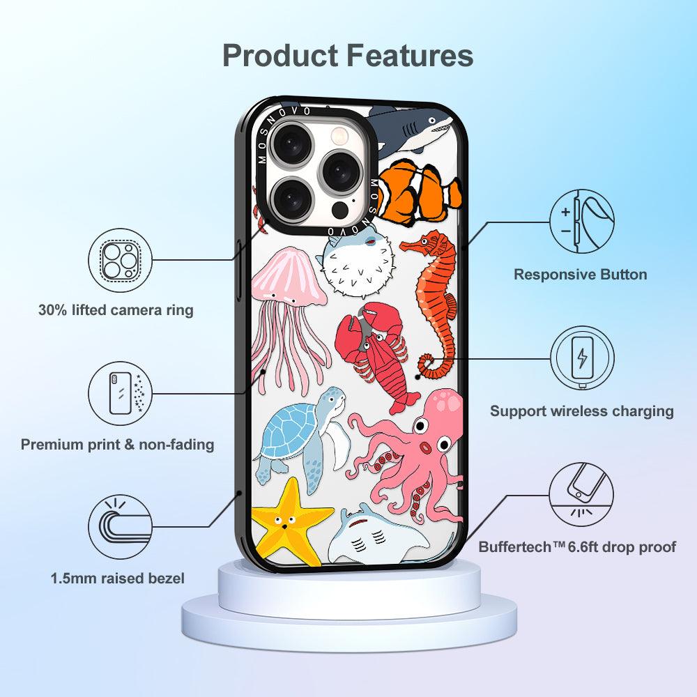 Sea World Phone Case - iPhone 15 Pro Max Case - MOSNOVO