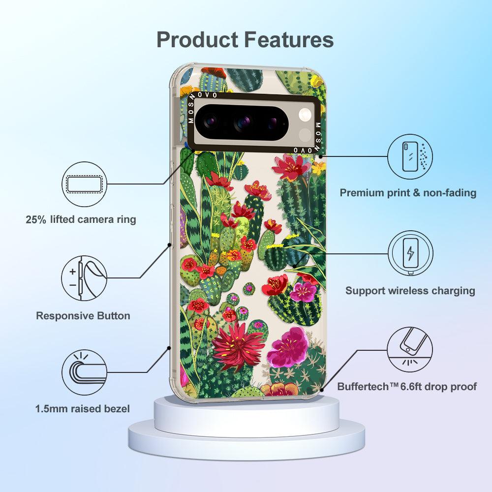 Cactus Garden Phone Case - Google Pixel 8 Pro Case - MOSNOVO