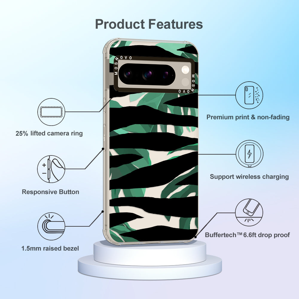 Wild Zebra Phone Case - Google Pixel 8 Pro Case - MOSNOVO