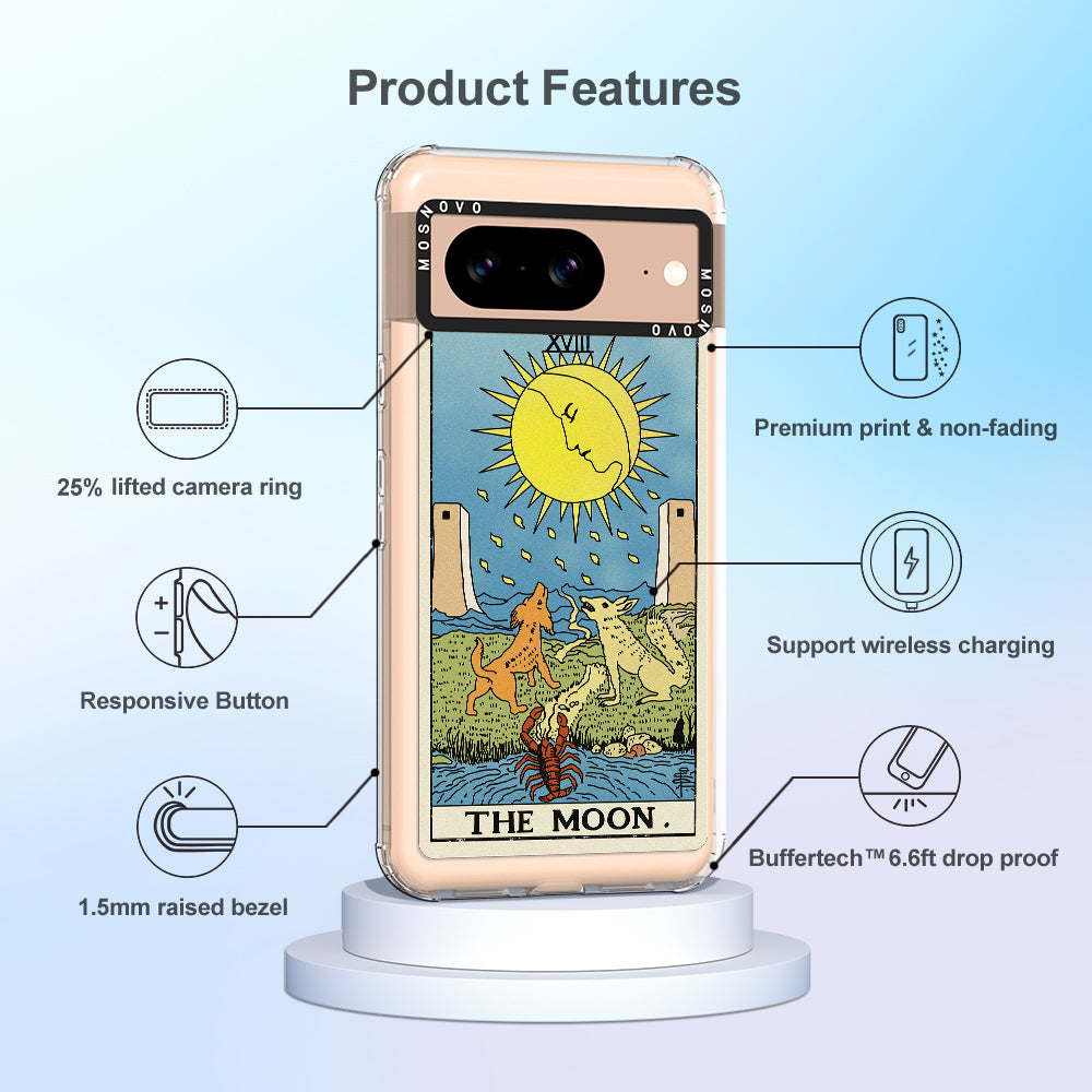 The Moon Phone Case - Google Pixel 8 Case - MOSNOVO