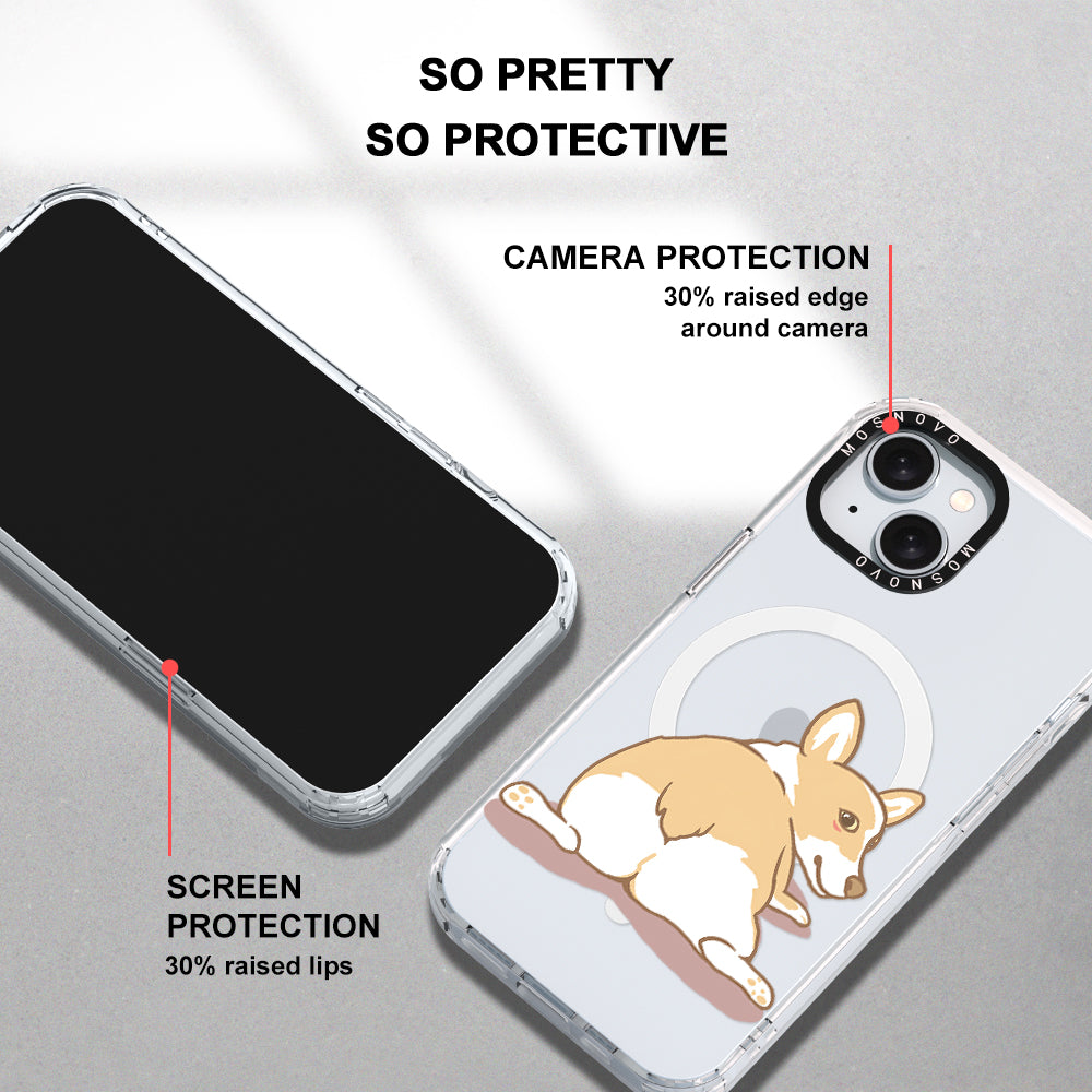 Corgi Dog Phone Case - iPhone 15 Plus Case - MOSNOVO