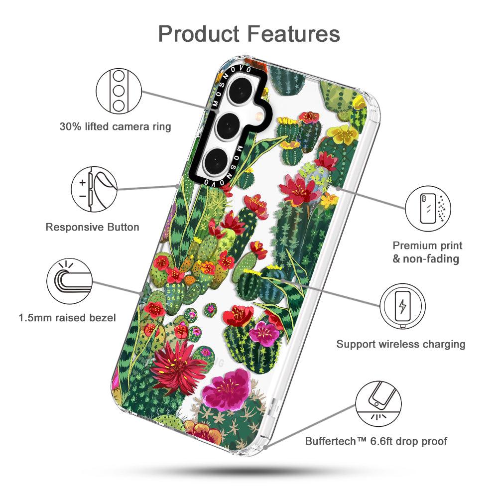 Cactus Garden Phone Case - Samsung Galaxy S23 FE Case