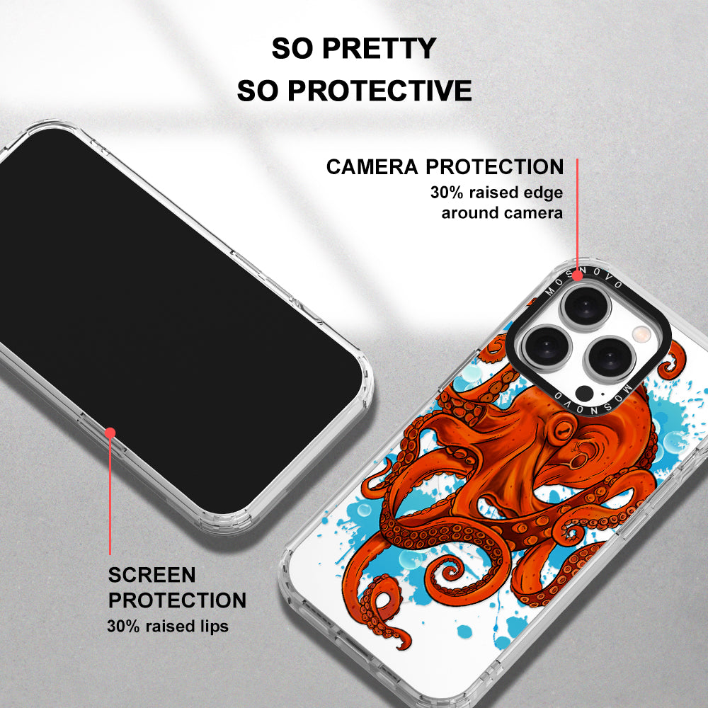 Octupus Phone Case - iPhone 15 Pro Case - MOSNOVO