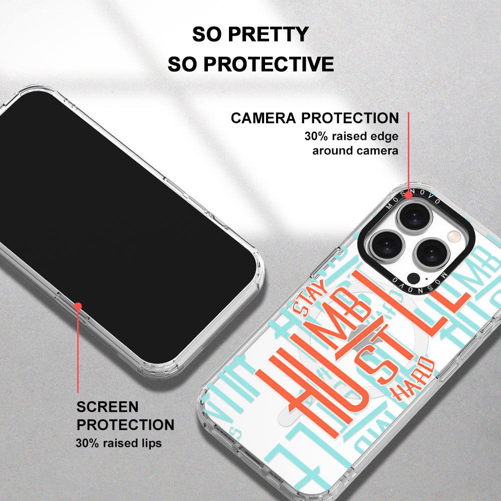 Hustle Phone Case - iPhone 15 Pro Case - MOSNOVO