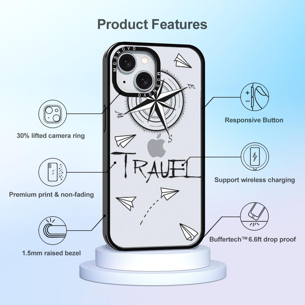 Traveller Phone Case - iPhone 15 Case - MOSNOVO