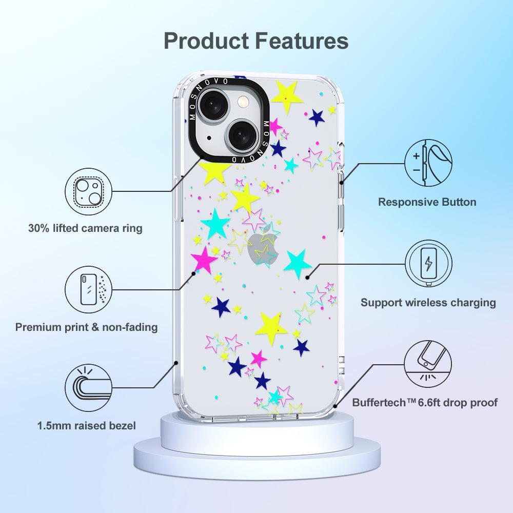 Twinkle Star Phone Case - iPhone 15 Plus Case - MOSNOVO