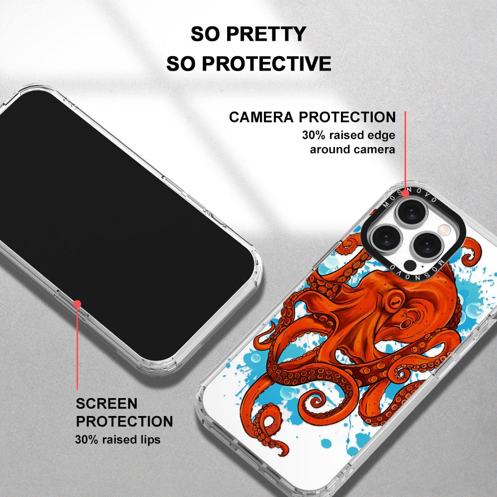 Octupus Phone Case - iPhone 15 Pro Max Case - MOSNOVO