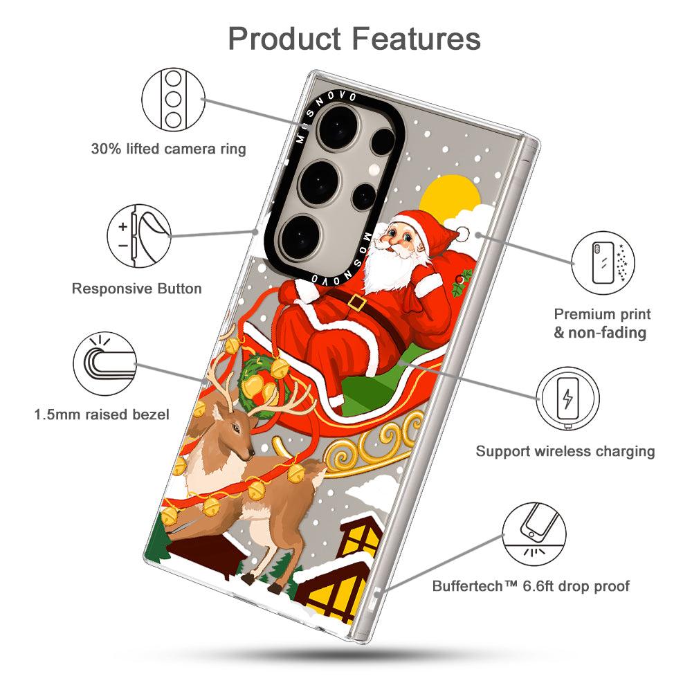 Santa Claus Phone Case - Samsung Galaxy S24 Ultra Case - MOSNOVO