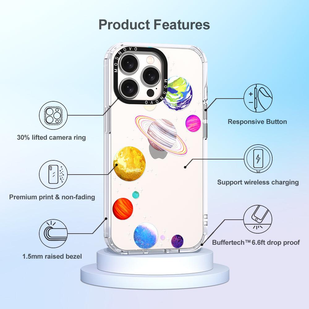 The Planet Phone Case - iPhone 15 Pro Max Case - MOSNOVO