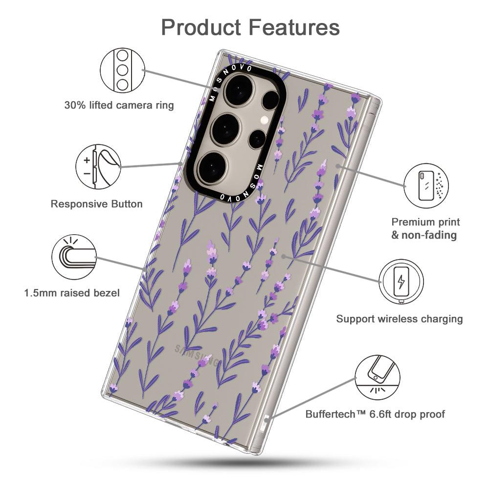 Little Lavender Phone Case - Samsung Galaxy S24 Ultra Case - MOSNOVO