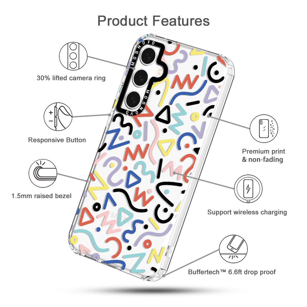 Doodle Art Phone Case - Samsung Galaxy S23 FE Case