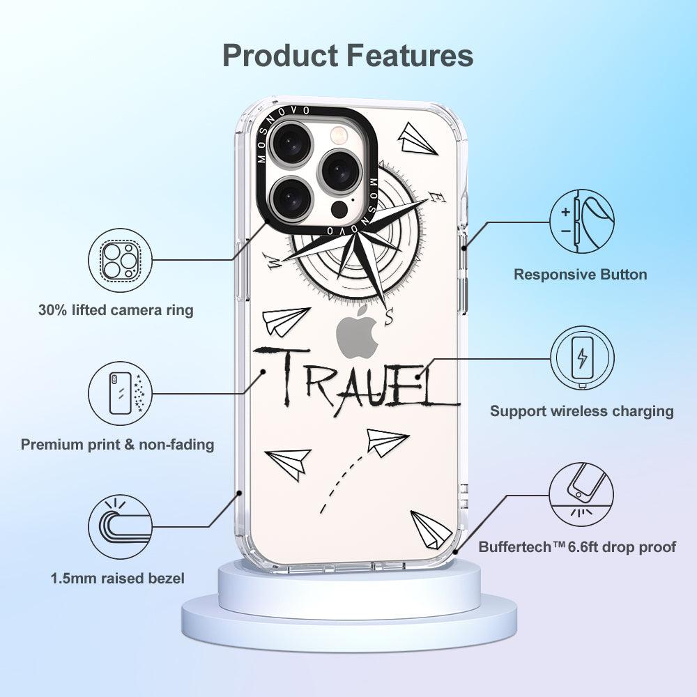 Traveller Phone Case - iPhone 15 Pro Max Case - MOSNOVO