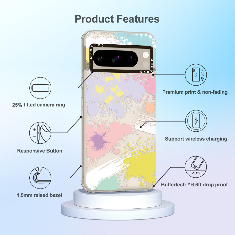 Splash Paint Phone Case - Google Pixel 8 Pro Case