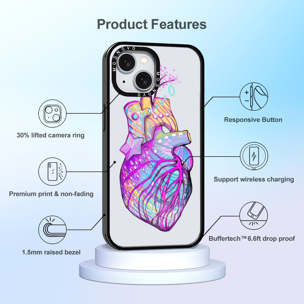 The Heart of Art Phone Case - iPhone 15 Plus Case - MOSNOVO