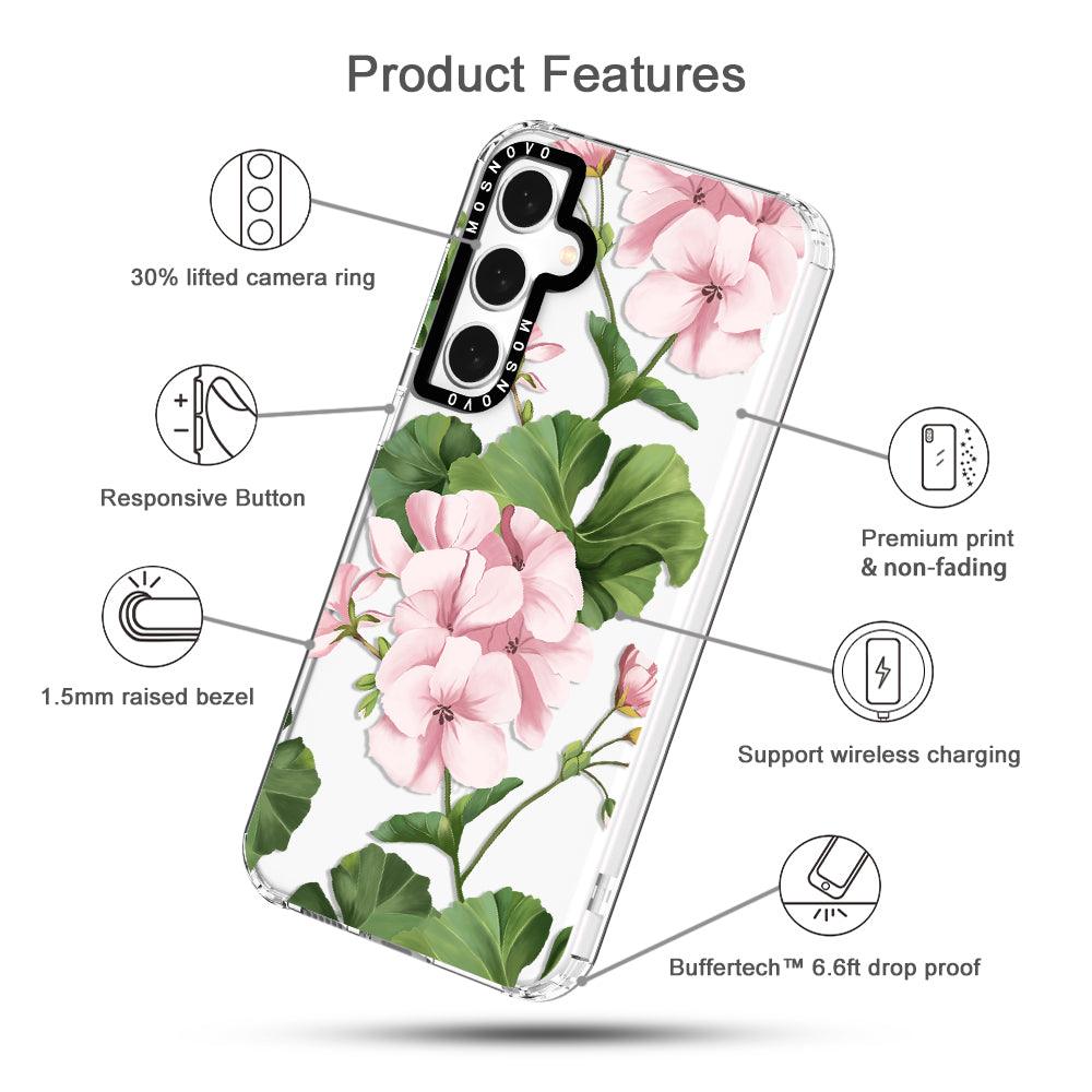 Geranium Phone Case - Samsung Galaxy S23 FE Case