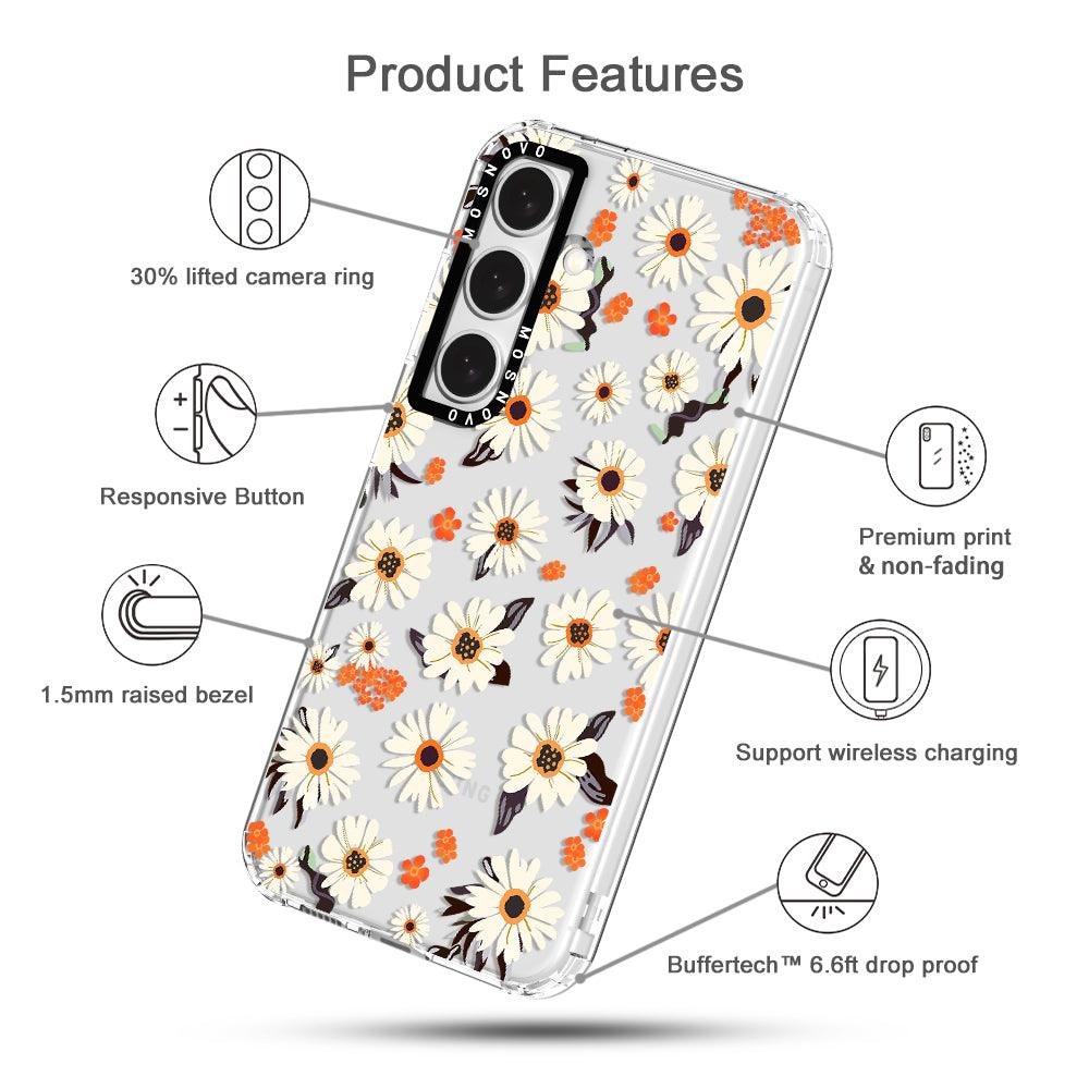 Spring Daisy Phone Case - Samsung Galaxy S24 Case - MOSNOVO