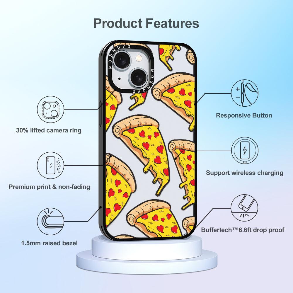 Pizza Phone Case - iPhone 15 Case - MOSNOVO