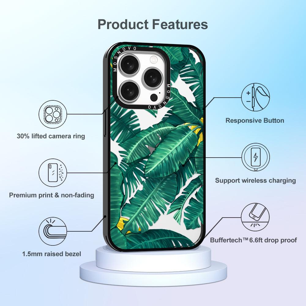 Banana Tree Phone Case - iPhone 15 Pro Case - MOSNOVO