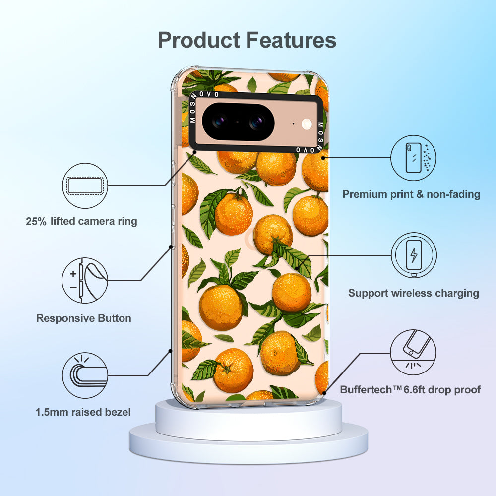 Tangerine Phone Case - Google Pixel 8 Case - MOSNOVO