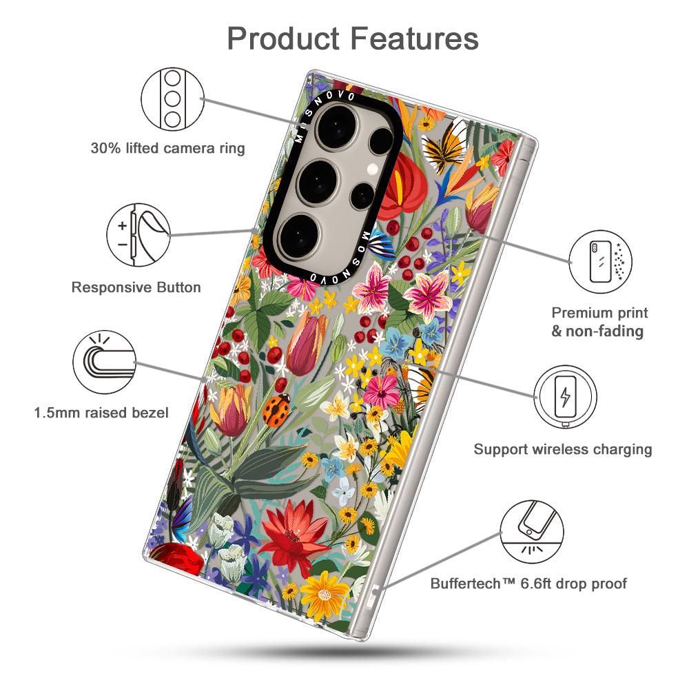 In The Garden Phone Case - Samsung Galaxy S24 Ultra Case - MOSNOVO