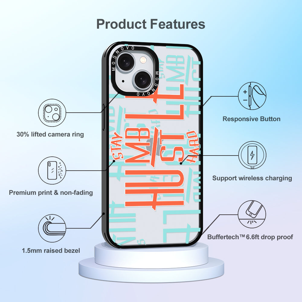 Hustle Phone Case - iPhone 15 Case - MOSNOVO