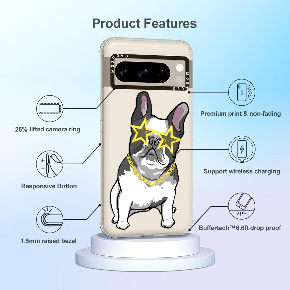 Cool French Bulldog Phone Case - Google Pixel 8 Pro Case - MOSNOVO