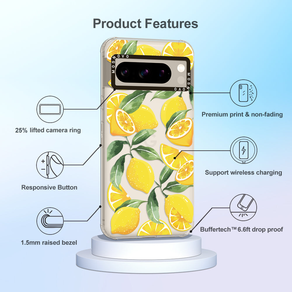 Lemon Phone Case - Google Pixel 8 Pro Case - MOSNOVO