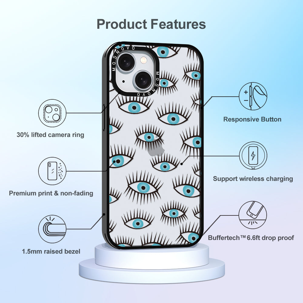 Evil Eye Phone Case - iPhone 15 Case - MOSNOVO