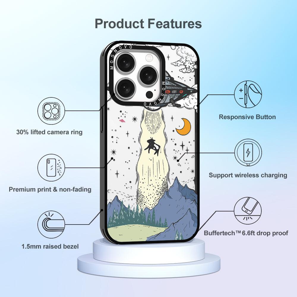 UFO Phone Case - iPhone 15 Pro Case - MOSNOVO