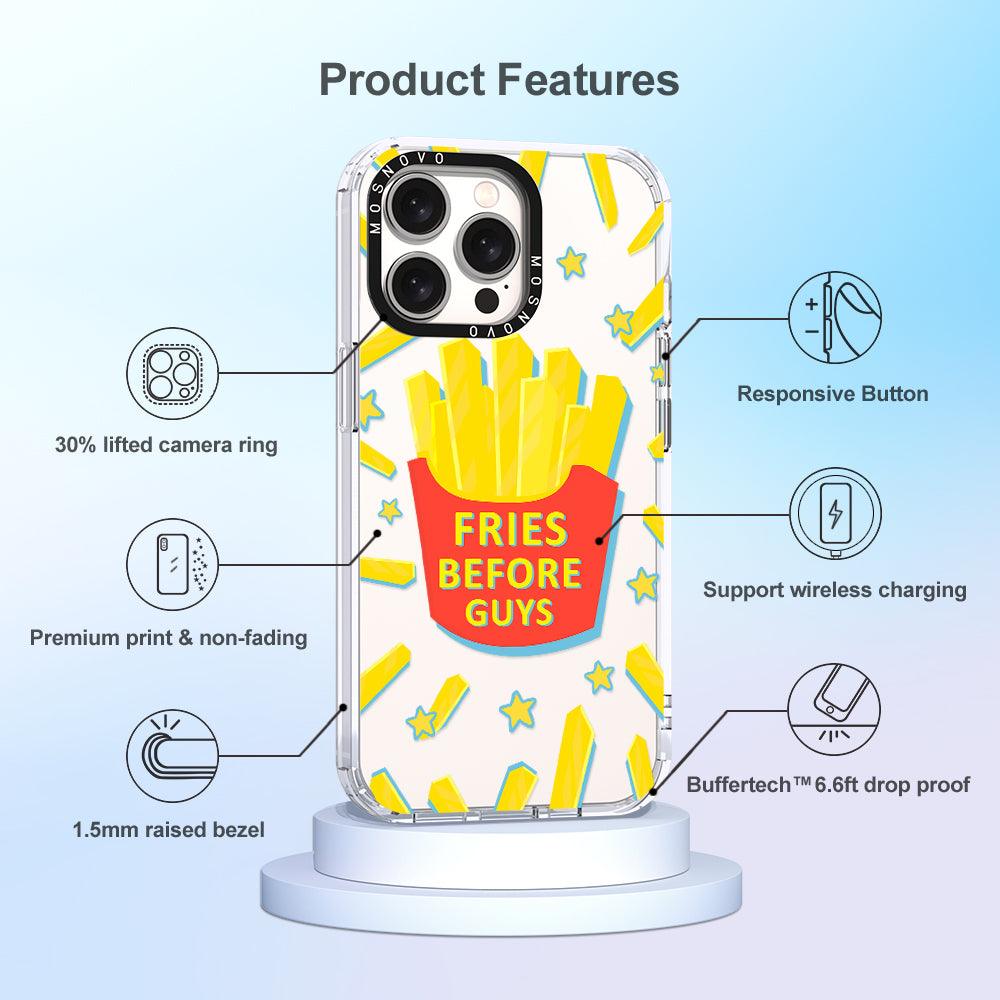 Fries Before Guys Phone Case - iPhone 15 Pro Max Case - MOSNOVO