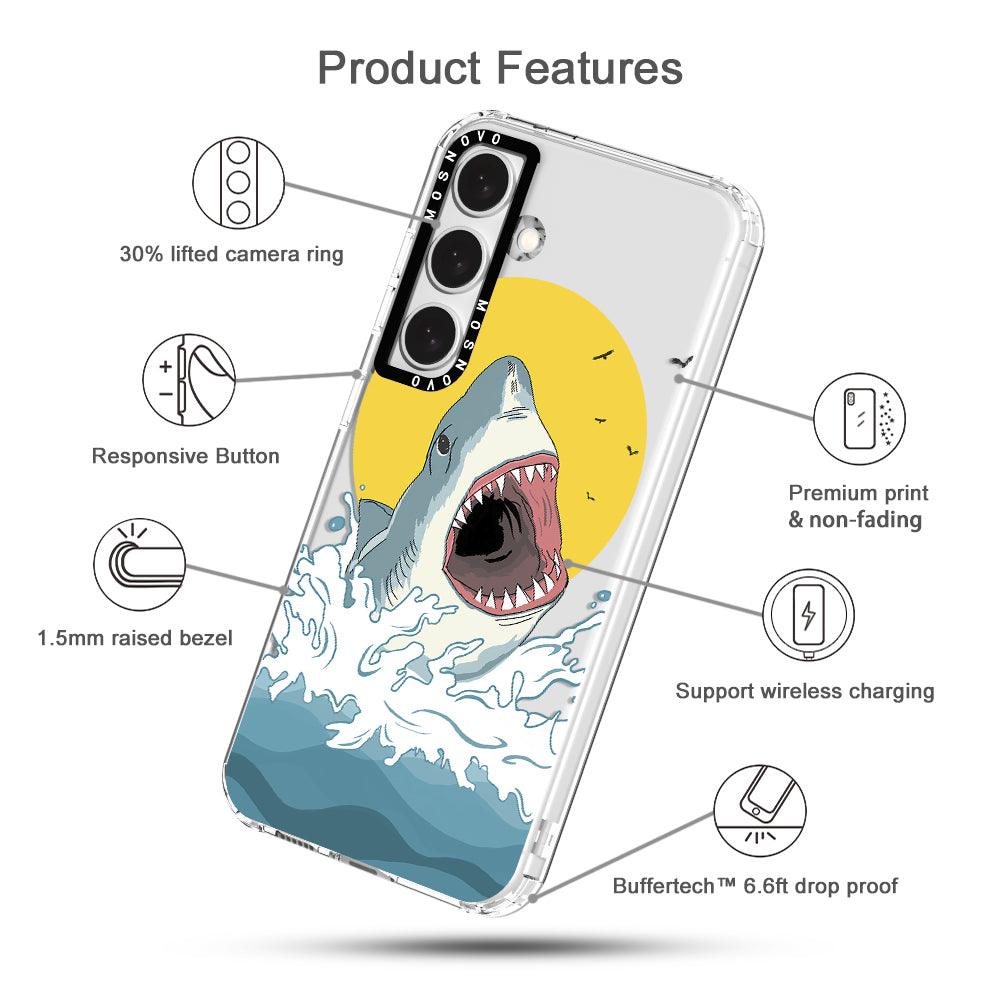 Shark Phone Case - Samsung Galaxy S24 Case - MOSNOVO