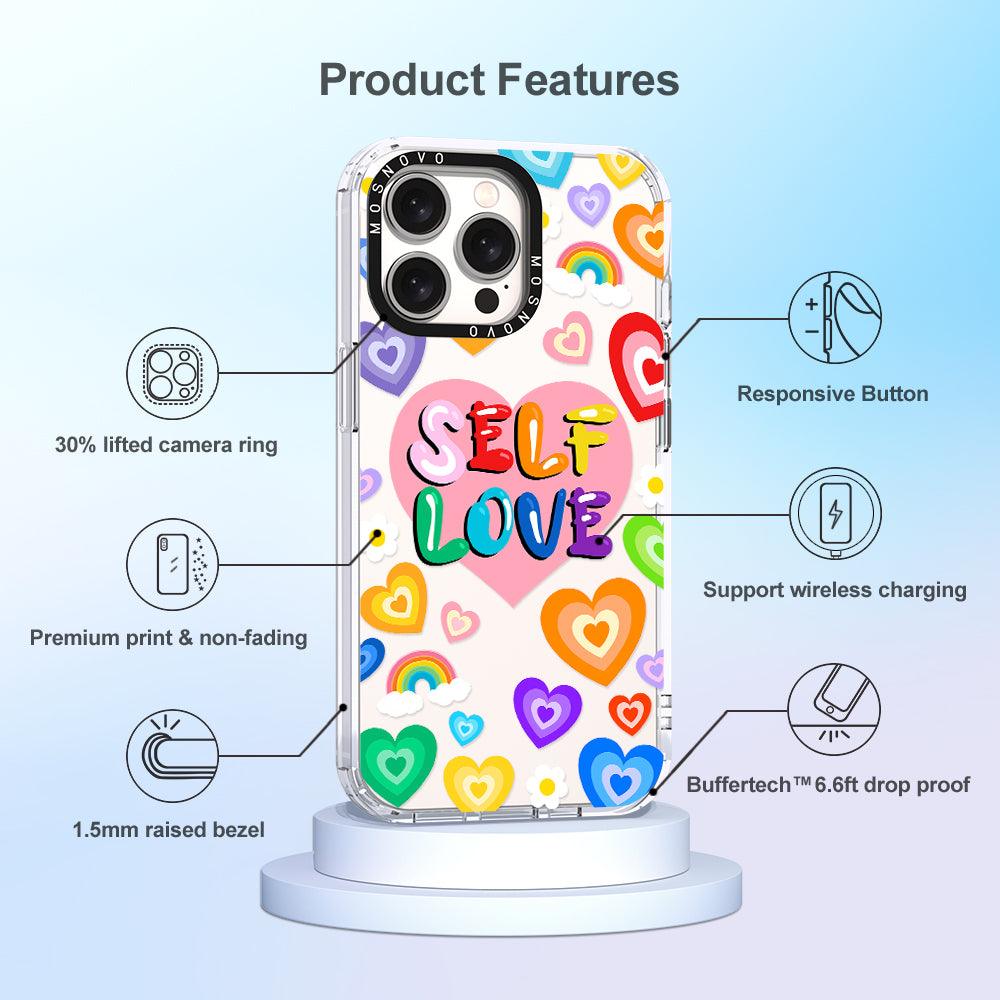 Self Love Phone Case - iPhone 15 Pro Max Case – MOSNOVO