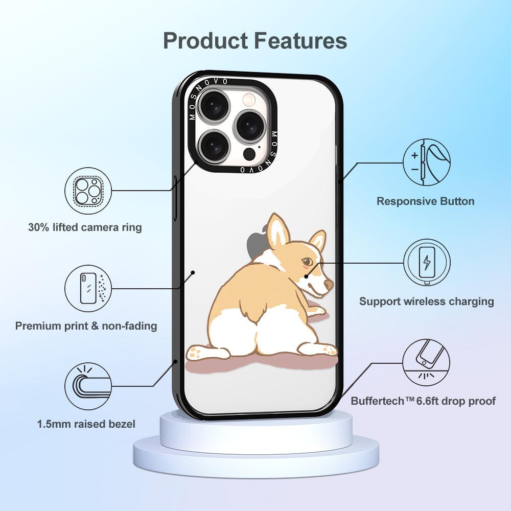 Corgi Dog Phone Case - iPhone 15 Pro Max Case - MOSNOVO