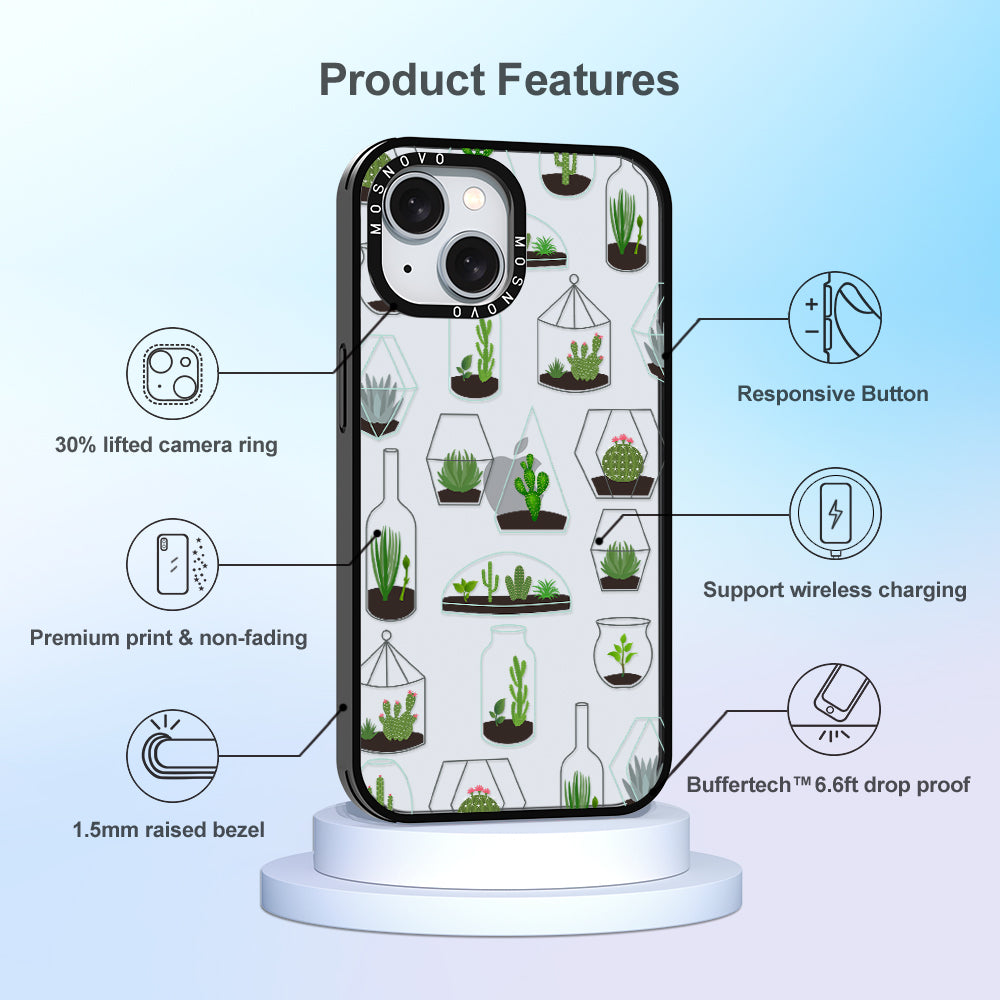 Botany Phone Case - iPhone 15 Case Black