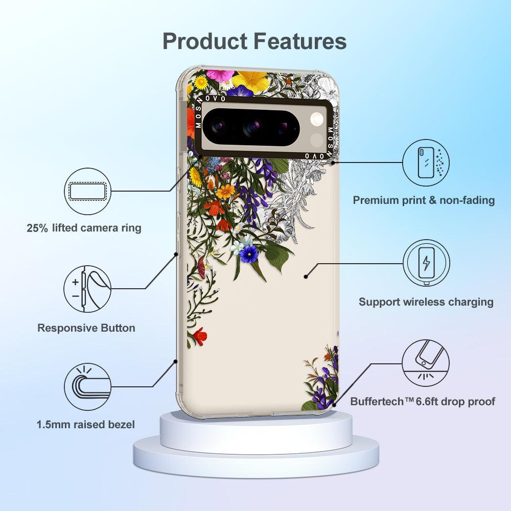 Beautiful Bloom Phone Case - Google Pixel 8 Pro Case - MOSNOVO