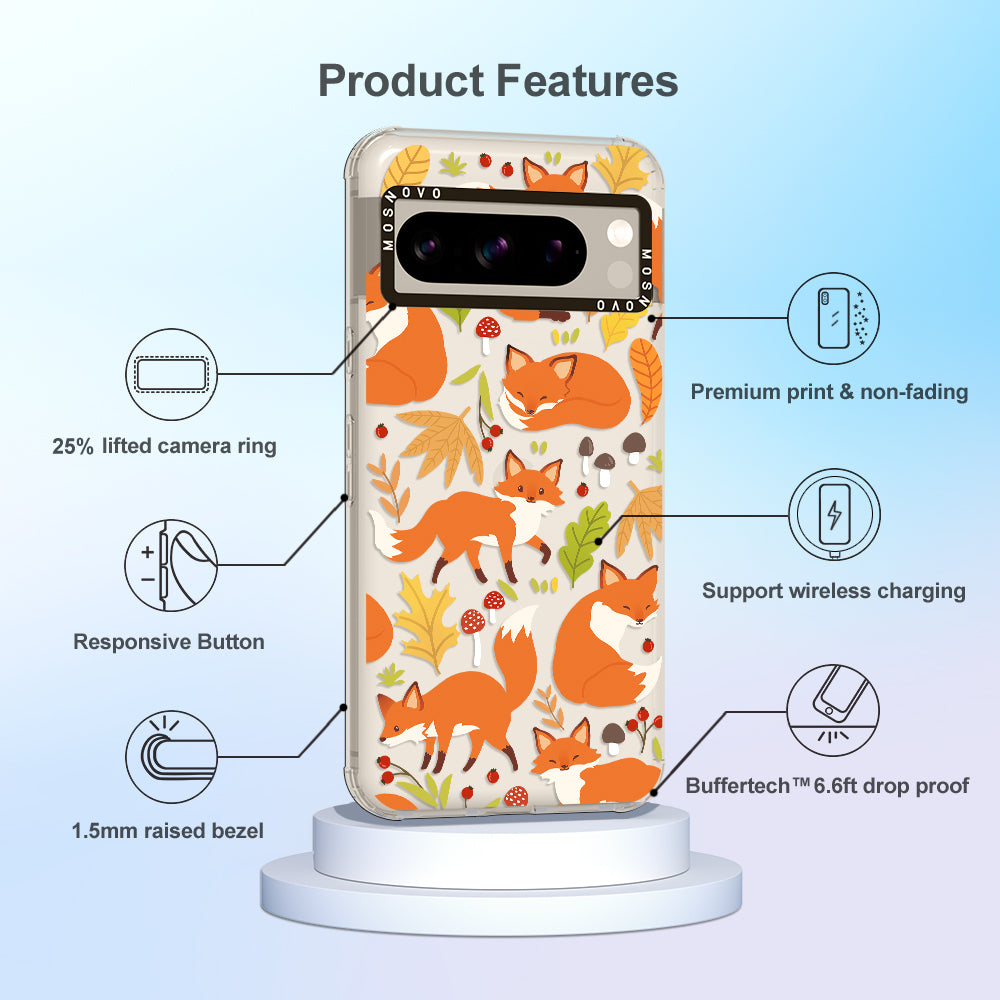 Autumn Fox Phone Case - Google Pixel 8 Pro Case - MOSNOVO