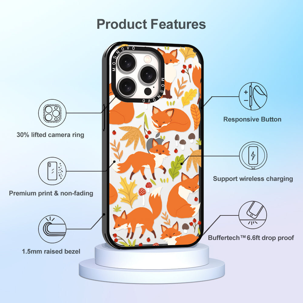 Autumn Fox Phone Case - iPhone 15 Pro Max Case - MOSNOVO