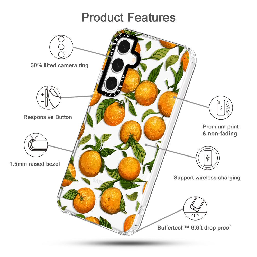 Tangerine Phone Case - Samsung Galaxy S23 FE Case