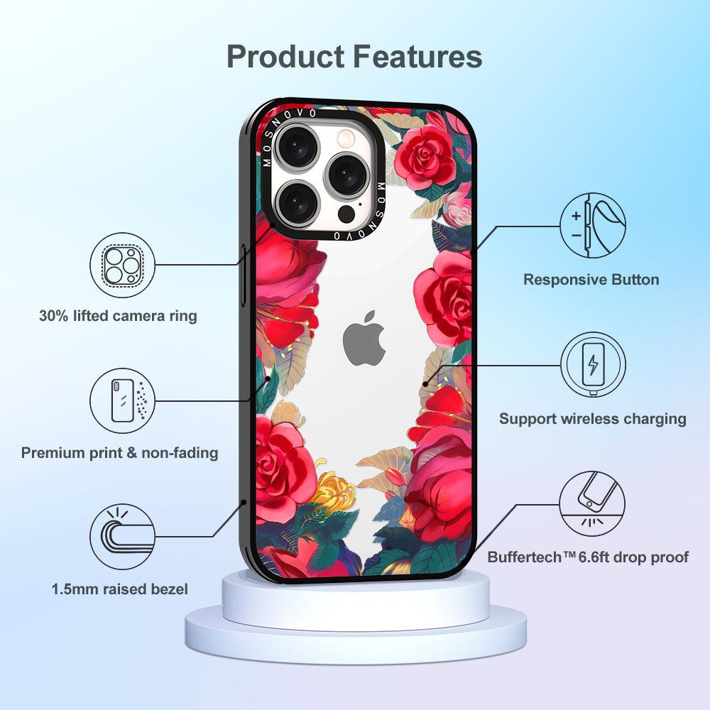 Garden Spell Phone Case - iPhone 15 Pro Max Case - MOSNOVO