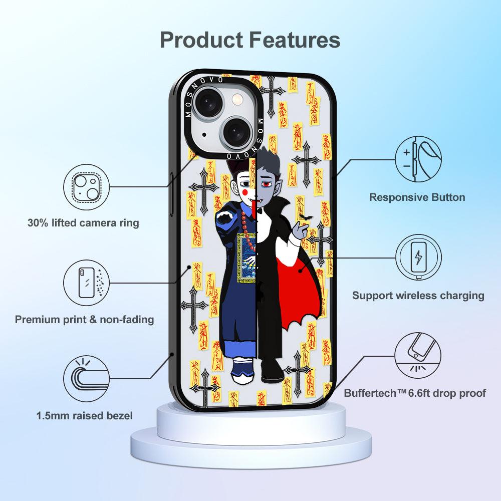 Vampire Vs Jiangshi Phone Case - iPhone 15 Case - MOSNOVO