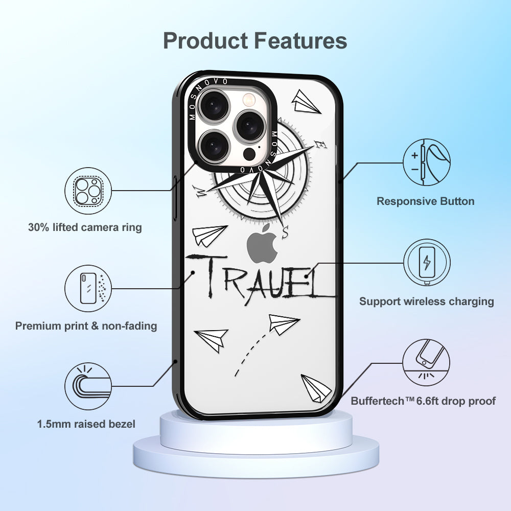 Traveller Phone Case - iPhone 15 Pro Max Case - MOSNOVO