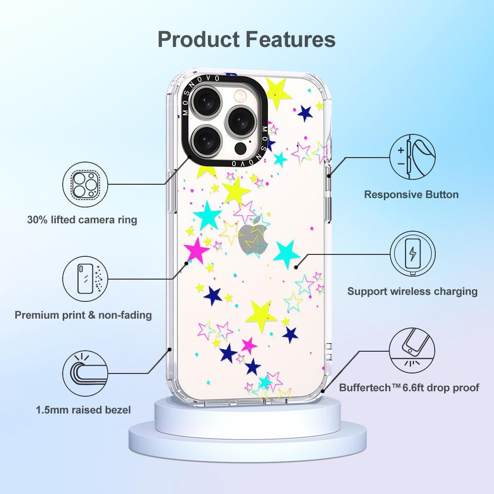 Twinkle Star Phone Case - iPhone 15 Pro Max Case - MOSNOVO